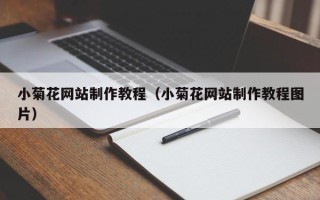 昆山小菊花网站制作教程（小菊花网站制作教程图片）